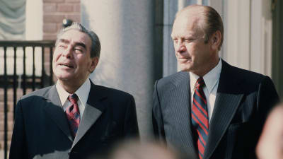 Leonid Brezjnev och Gerald Ford, 1975