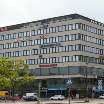 Fackföreningarnas hus i Hagnäs i Helsingfors i september 2015.