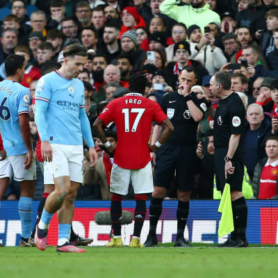 Manchester United vs City.