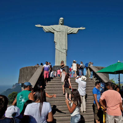 Rio de Janeiron Kristus-patsas