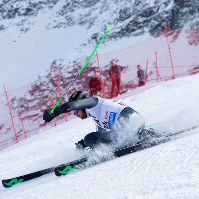 Det blev bara ett åk för Samu Torsti i världscuptävlingen i Garmisch-Partenkirchen.
