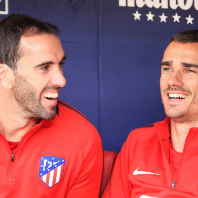 Antoine Griezmann, Diego Godin.