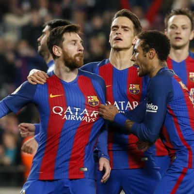 Leo Messi avgjorde matchen mot Leganes.