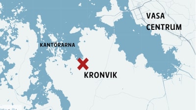 Karta med Kronvik.