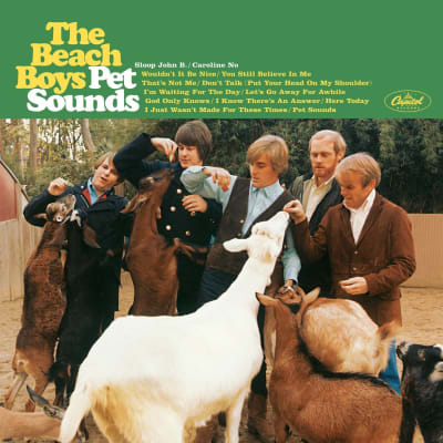 Pet Sounds (1966) -albumin kansi. Kuva tv-dokumentista Rockin klassikkolevyt: Pet Sounds.