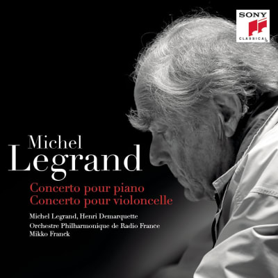 Michel Legrandin konserttolevyn kansikuva.
