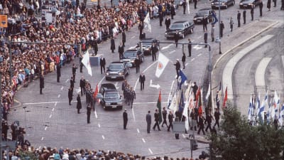 President Urho Kekkonens begravning, 1986