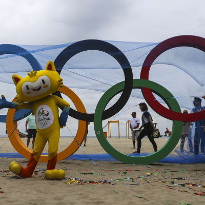 Olympiarenkaat Riossa.