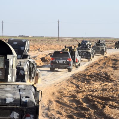 Irakiska styrkor ryckar fram mot centrum av provinshuvdudstaden Ramadi