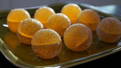 Pauls marmeladkulor med äppelsmak.