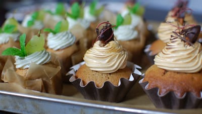Pauls två söta och salta cupcakes