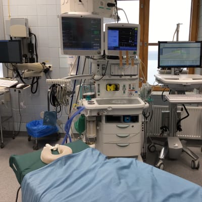 Operationssal vid Tölö sjukhus.