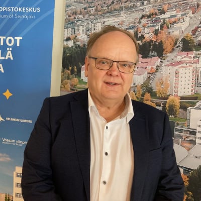 Kuvassa Seinäjoen yliopistokeskuksen johtaja Juha Alarinta.