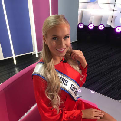 Miss Suomi 2018, Alina Voronkova, Puoli seiskan studiossa