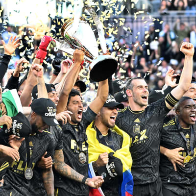 Los Angeles FC juhlii MLS:n mestaruutta 5.11.2022.