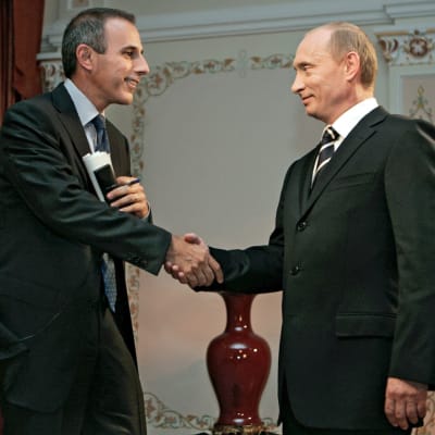 Matt Lauer ja Vladimir Putin