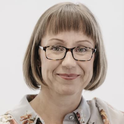 Professor Annina Ropponen vid Arbetshälsoninstitutet.