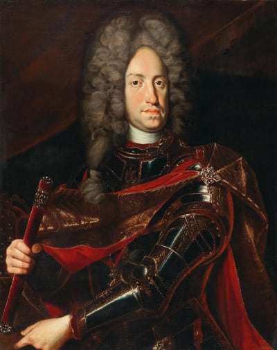 Porträtt av kejsaren Karl VI.