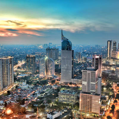 Indonesiens huvudstad Jakarta