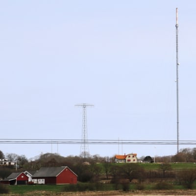 Radiostationen Grimeton i Sverige.