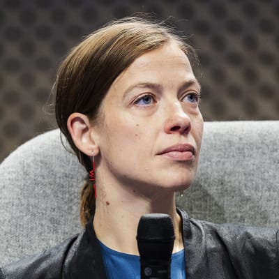 Li Andersson talar på Helsingfors bokmässa 27.10.2023