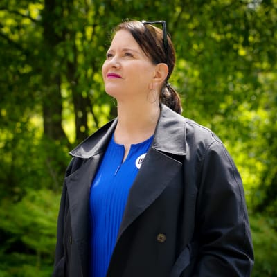 HAM:s chef Arja Miller på Skanslandet.