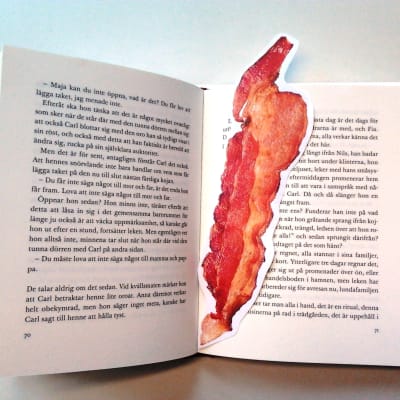 Baconbokmärke i boken