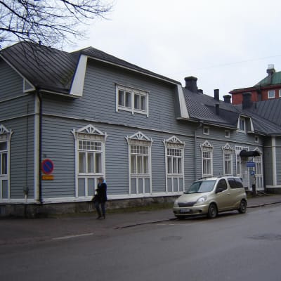 Trähuset vid Biskopsgatan 15 i Borgå