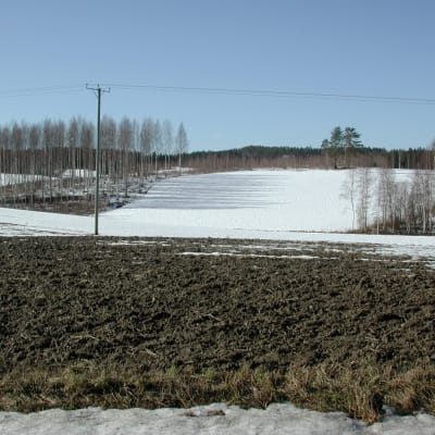 Ã�ker som smultit pÃ¥ vÃ¥ren