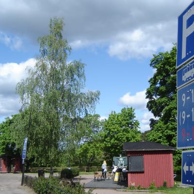 Bussparkering i Borgå