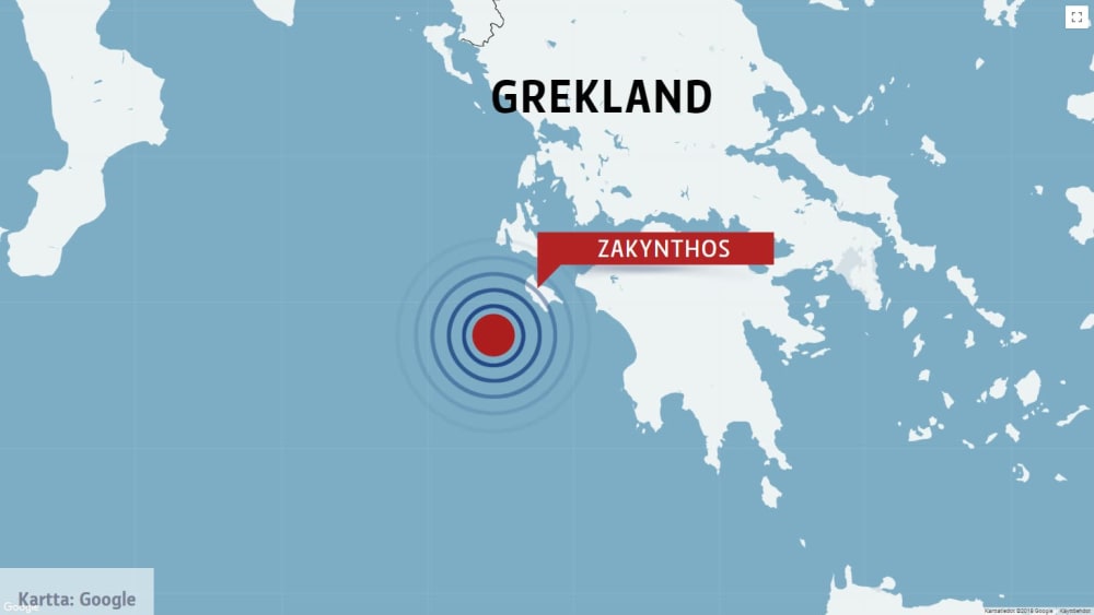Kraftigt jordskalv skakade populär grekisk turistö – Utrikes –  