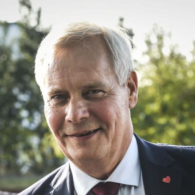 Statsminister Antti Rinne. 