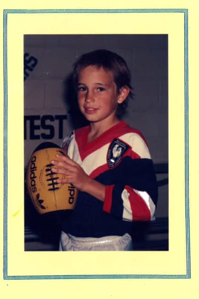 Trent Dalton 8 år gammal