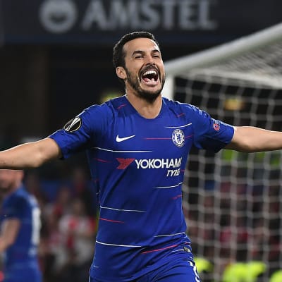 Pedro firar sitt mål.