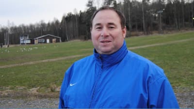 Mike Keeney tränare Ekenäs Sport Club