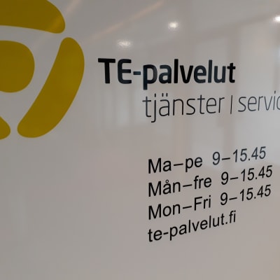 TE-toimiston ovi