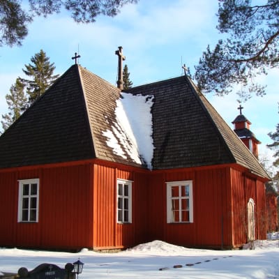 Revonlahden kirkko Siikajoella.