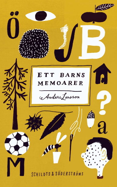 Pärmbild till Anders Larssons bok "Ett barns memoarer".