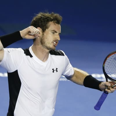 Andy Murray slog David Ferrer i kvartsfinalen i Melbourne.