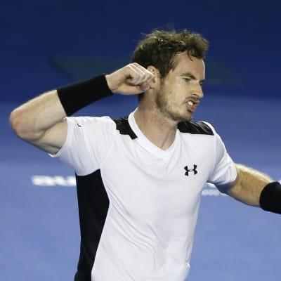 Andy Murray slog David Ferrer i kvartsfinalen i Melbourne.
