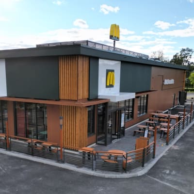 Kuva Mc Donald'sin ravintolasta.