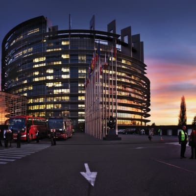 Parllamentsbyggnaden i Strasbourg