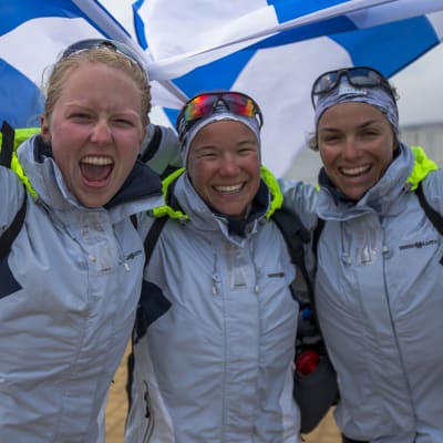 Mikaela Wulff, Silja Kanerva och Silja Lehtinen - OS-brons!