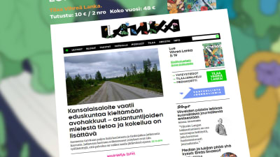 Tidningen Vihreä Lanka