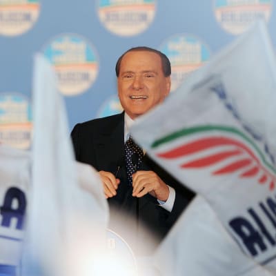 Silvio Berlusconi i Turin 17.02.13
