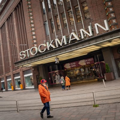 Stockmanns varuhus i Helsingfors.
