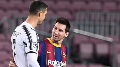 Lionel Messi och Cristiano Ronaldo