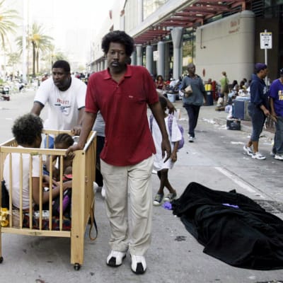 Tio år sedan orkanen Katrina nådde New Orleans.