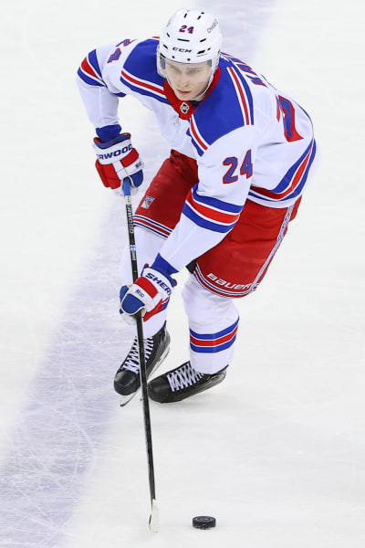 Kaapo Kakko i New York Rangers spelar ishockey.