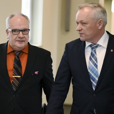 Kaj Turunen till vänster och Kalle Jokinen till höger.
